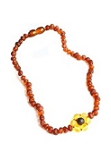 delightful minuscule baltic amber teething necklace for babies and kids